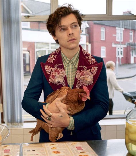 celebrity men gucci|harry styles Gucci.